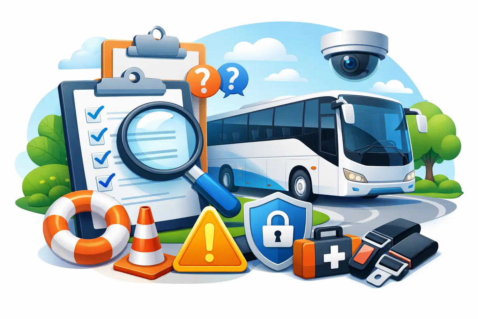 10 Best Charter Bus Safety Questions