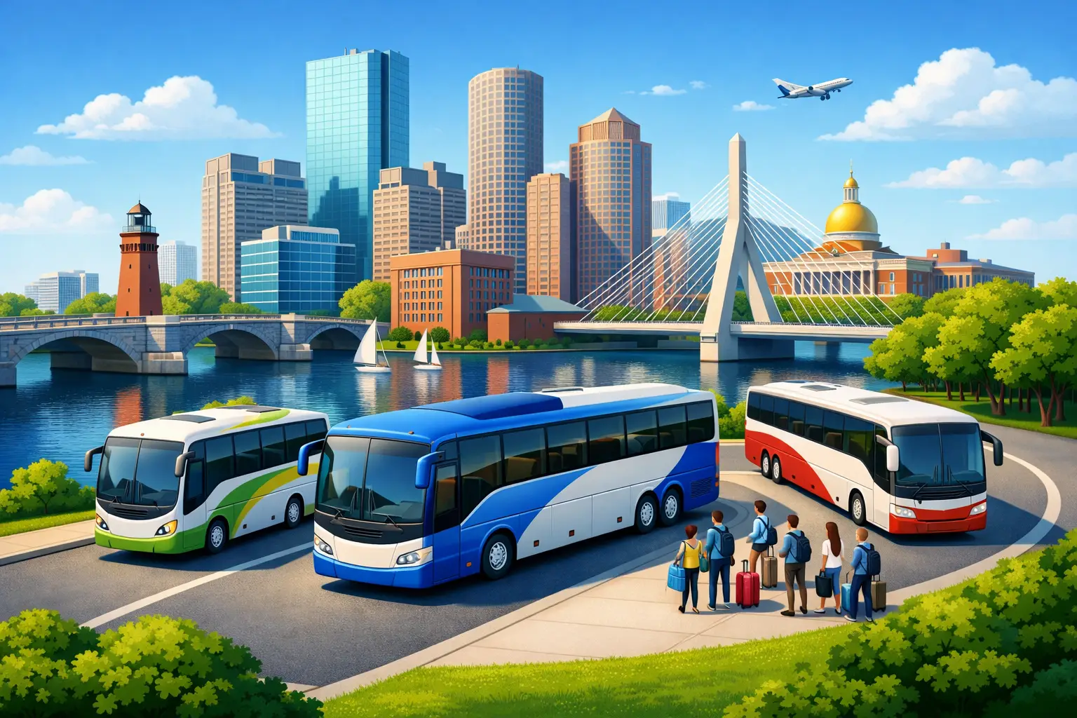 Boston Charter Bus Options for Group Travel