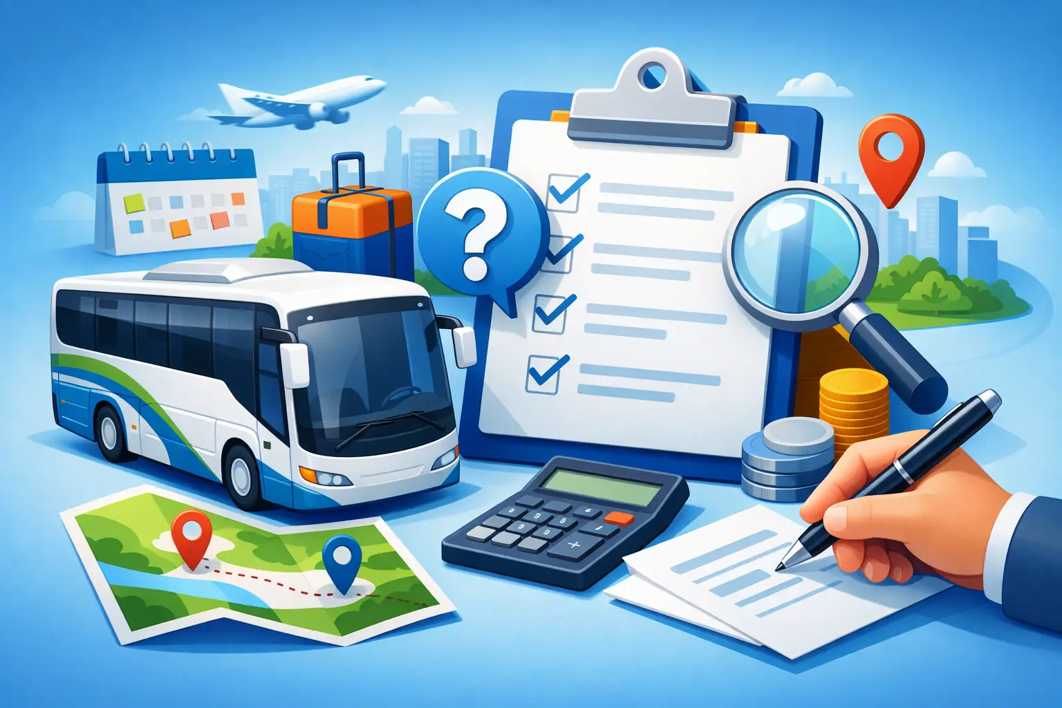 Charter Bus Quote: What to Ask First