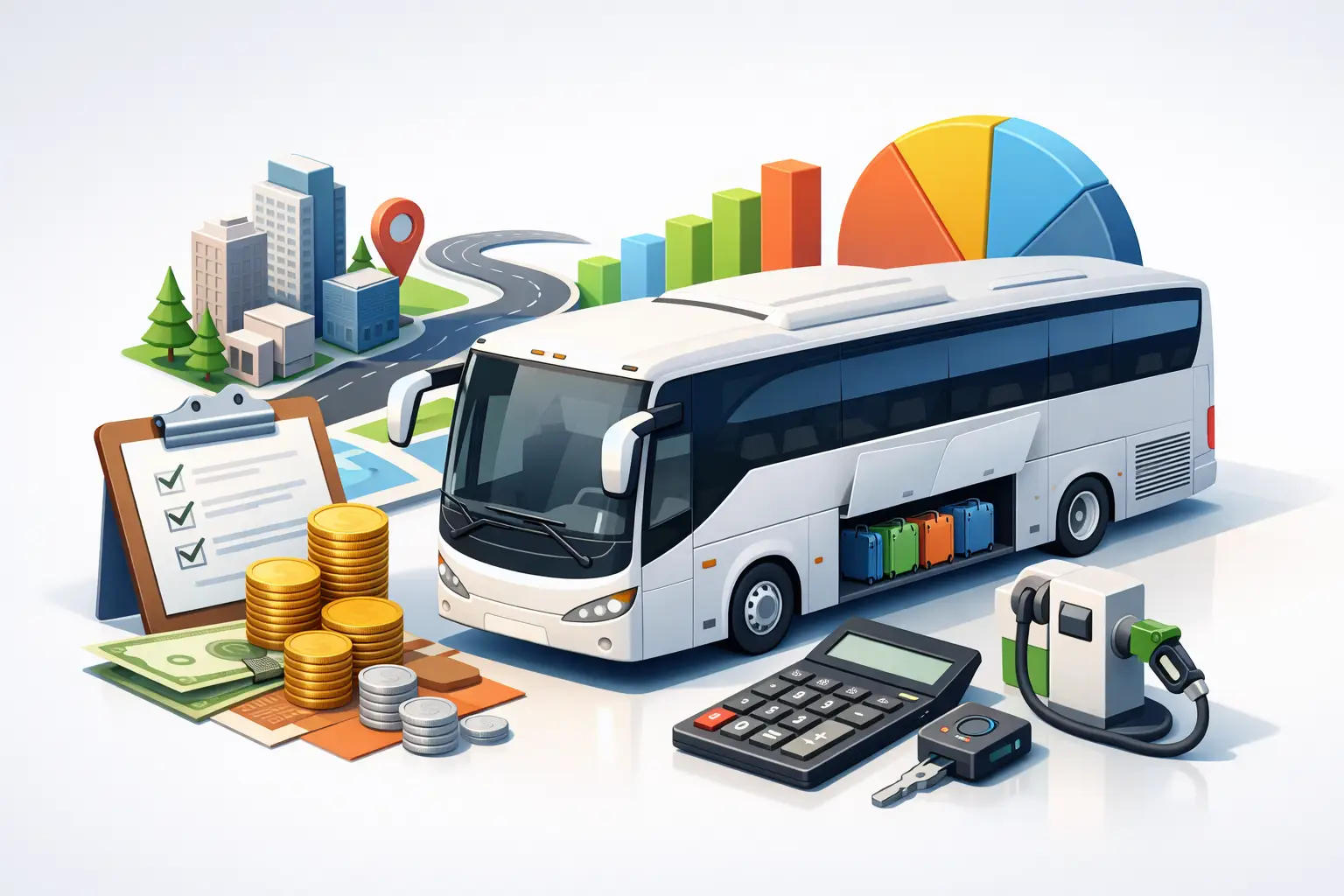Charter Bus Rental Cost Guide