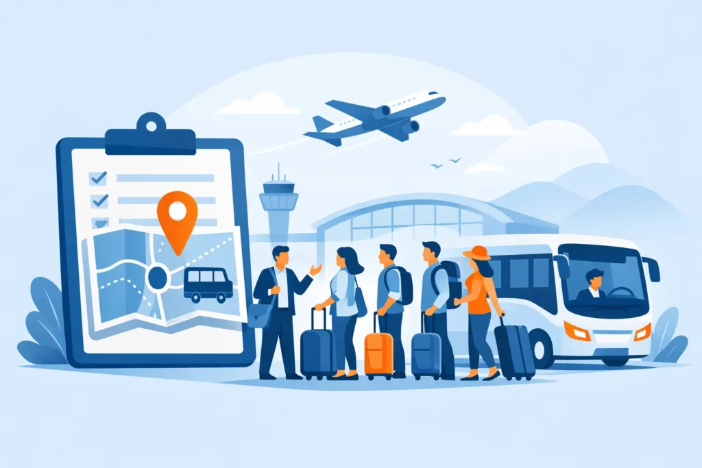 How to Build a Group Airport Transfer Plan