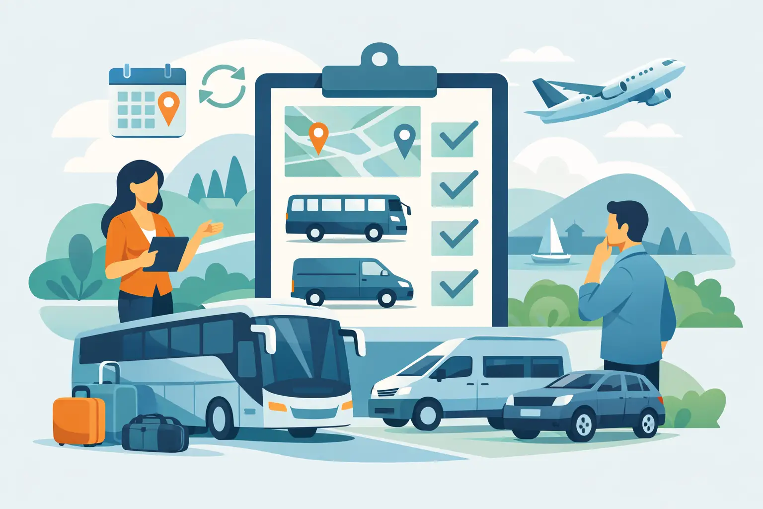 How to Plan Employee Retreat Transport