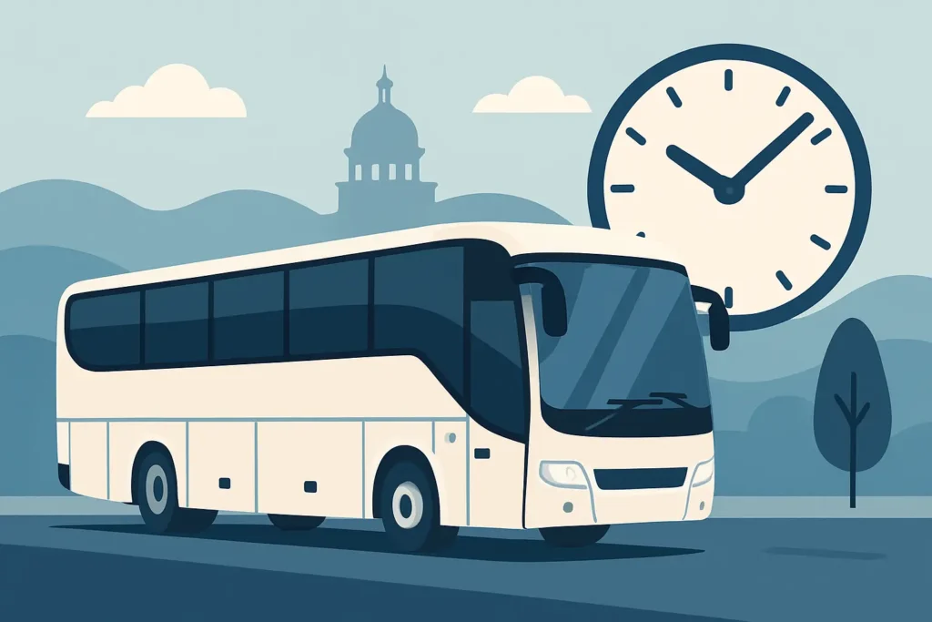 New England Charter Bus Rentals That Run On Time