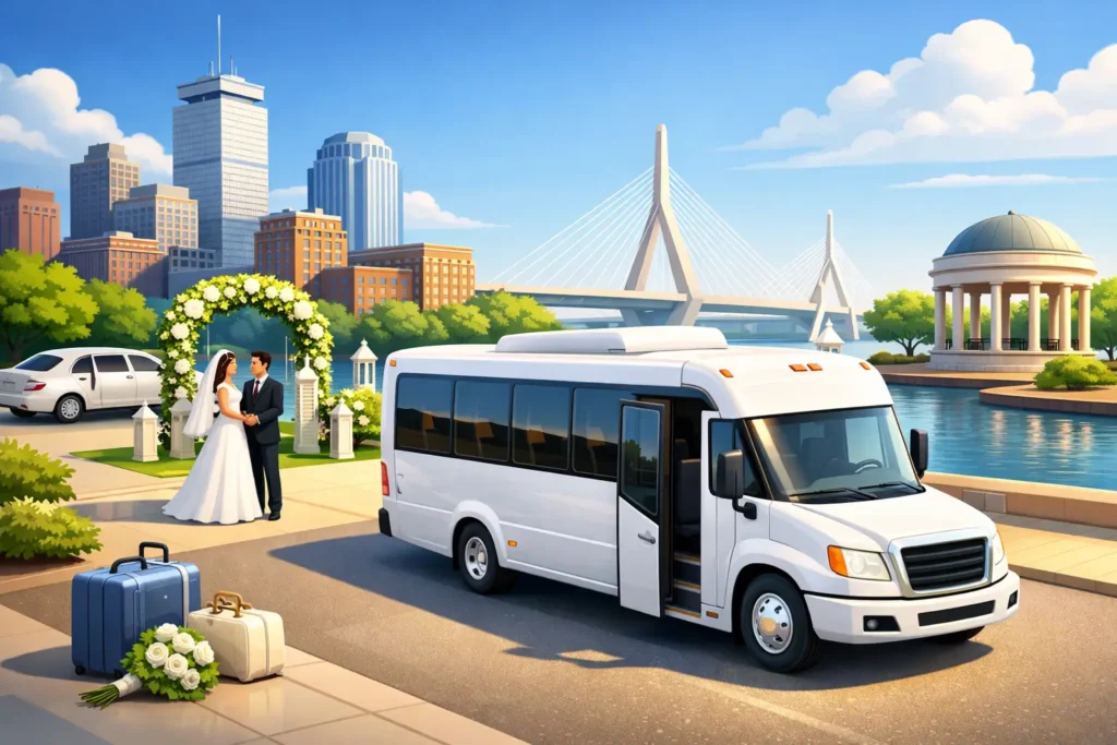 Boston Wedding Shuttle Rentals That Work
