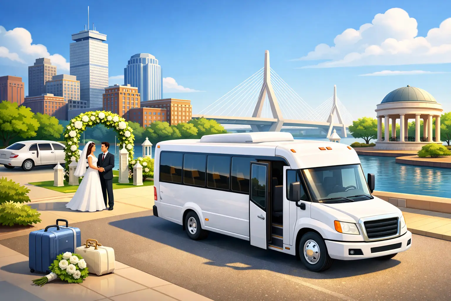 Boston Wedding Shuttle Rentals That Work