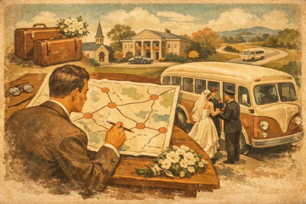 How to Plan Wedding Shuttle Routes Right