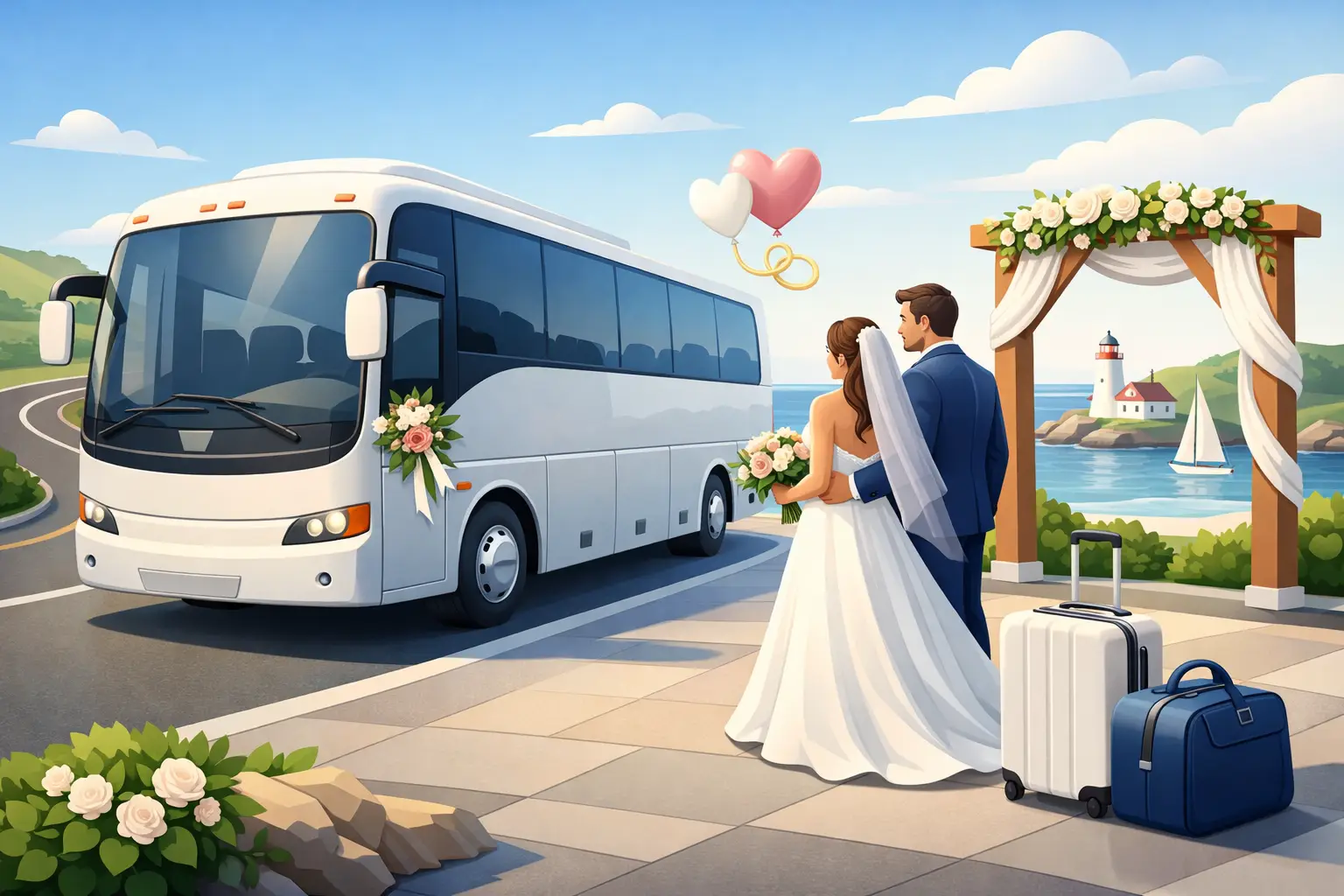 Rhode Island Wedding Shuttle Service Tips
