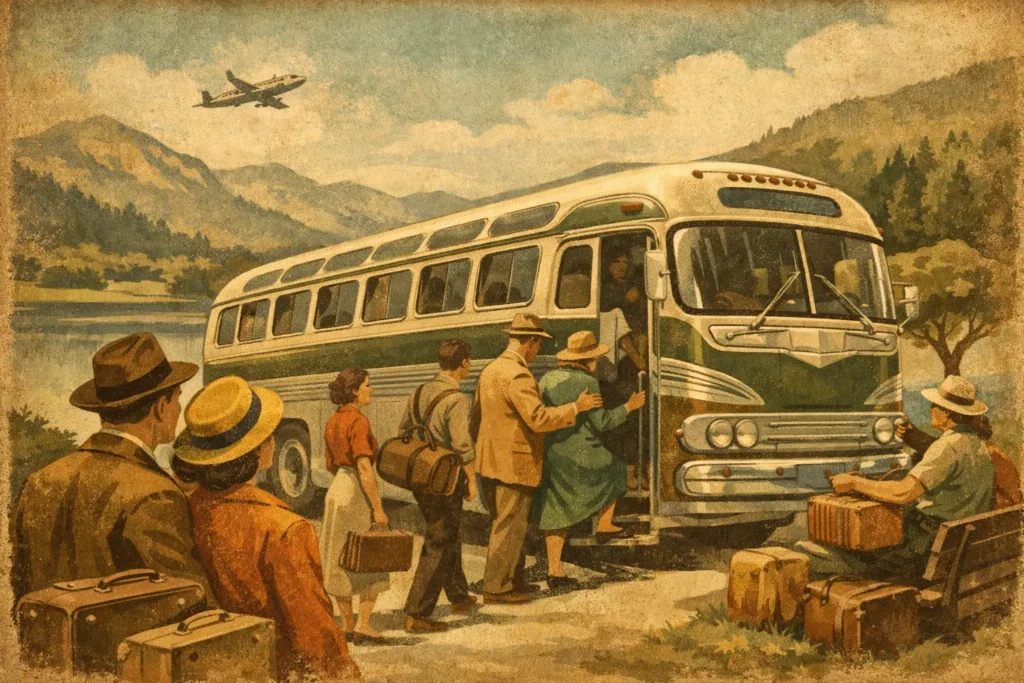 Coach Bus Rental for Group Travel