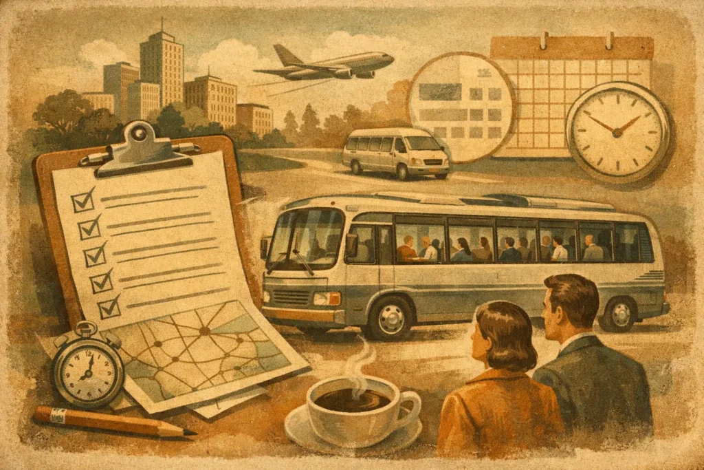 Best Corporate Shuttle Planning Checklist