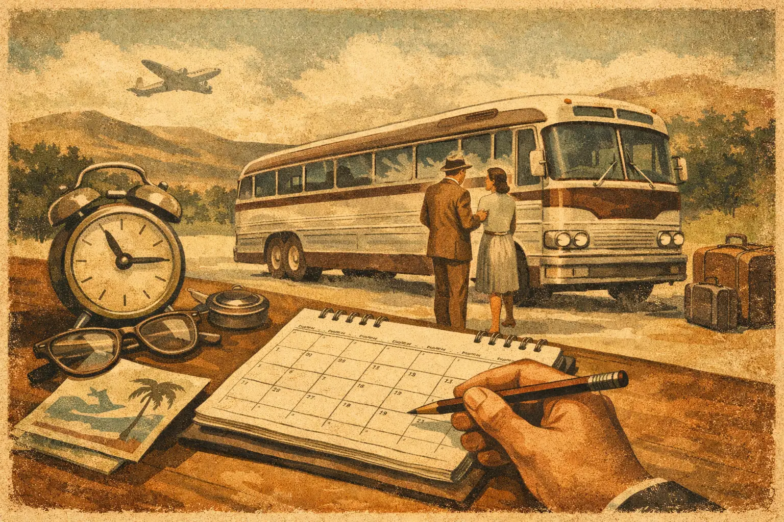 How Far in Advance to Book a Charter Bus