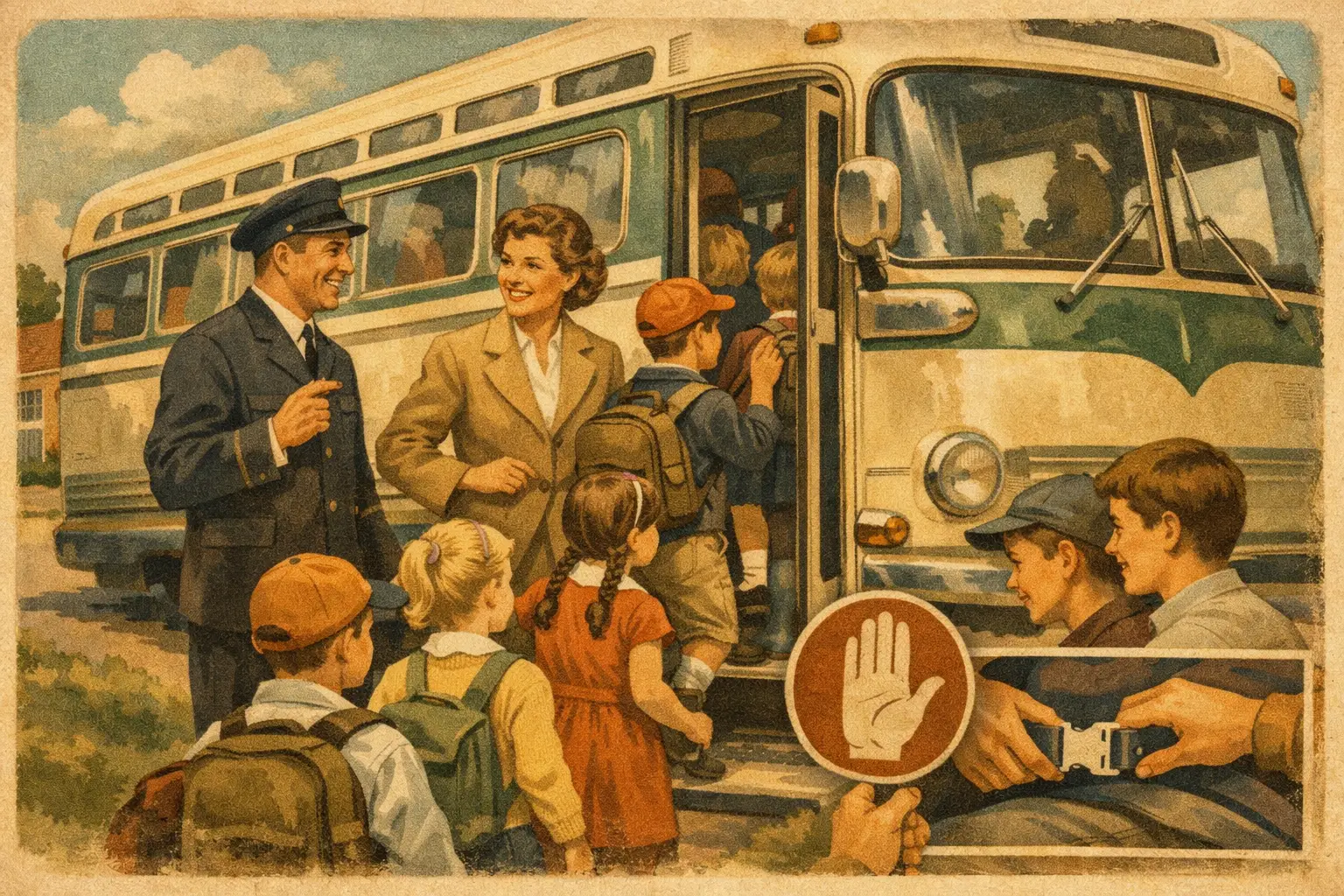 School Trip Charter Bus Safety Basics