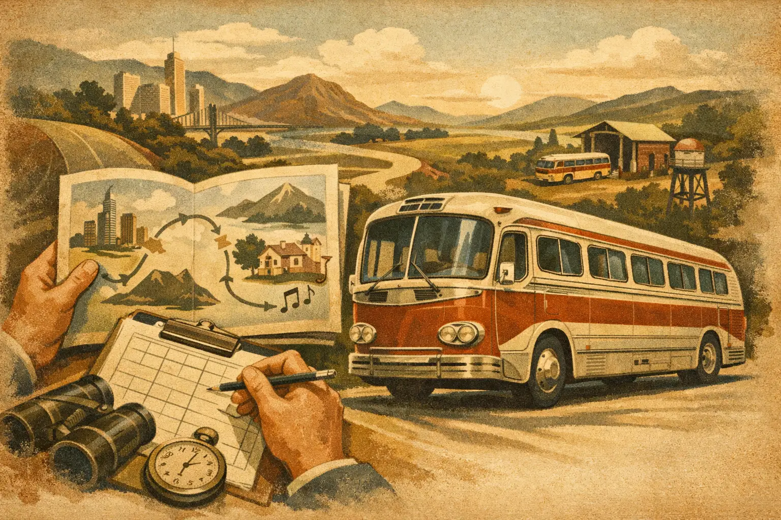 Tour Bus Itinerary Planning That Stays on Time
