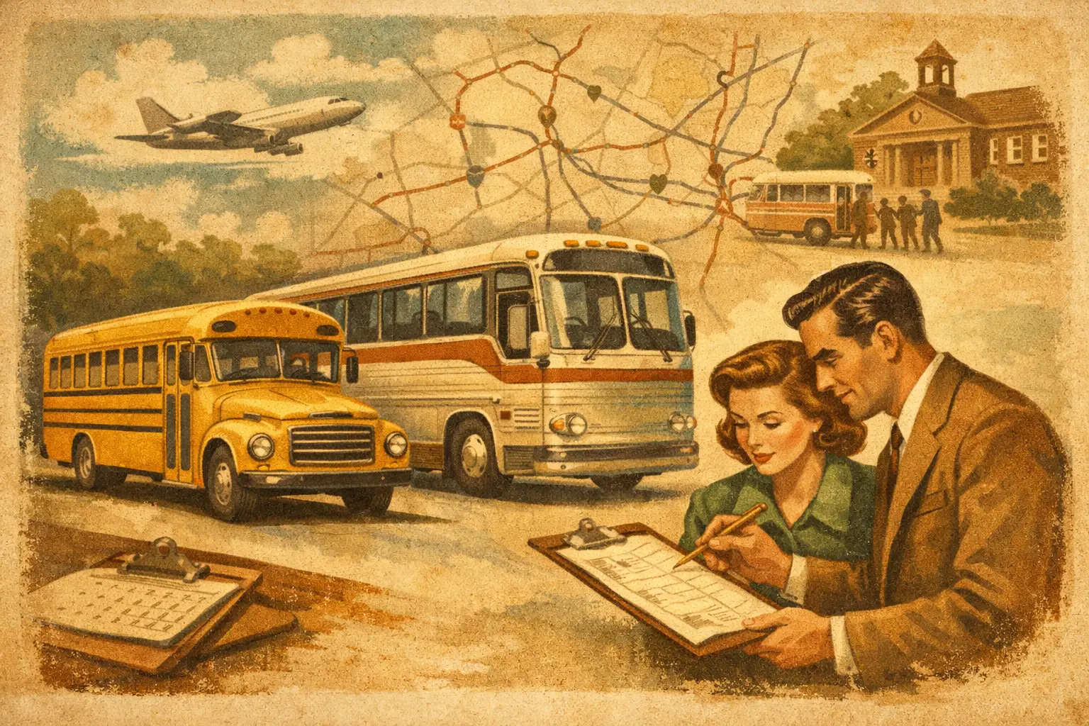 School Transportation Charter Rental Planning
