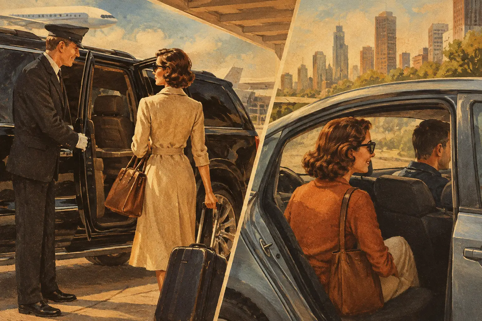 Chauffeured SUV vs Rideshare for Planned Travel